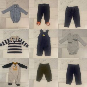 BABY BOY SIZE 6 MONTHS (6M) CLOTHING BUNDLE